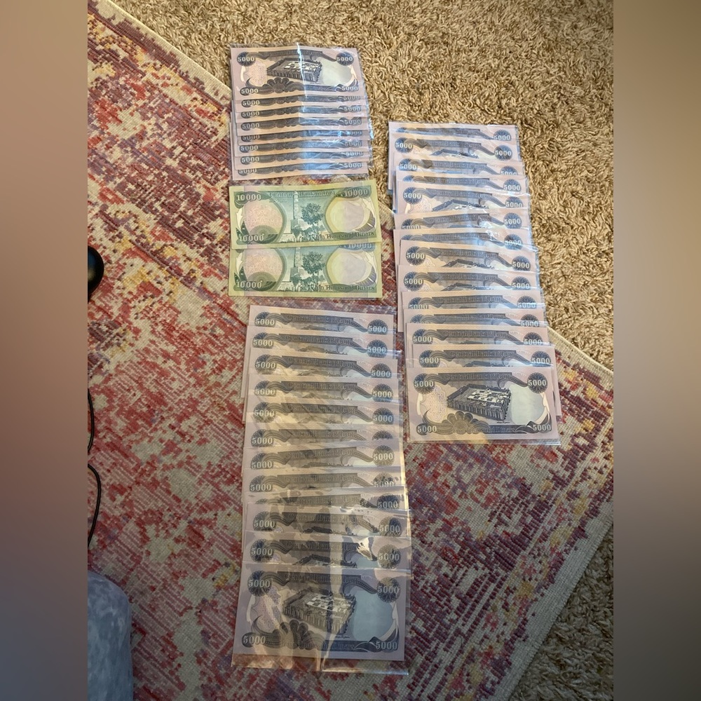 190,000 Iraqi Dinar